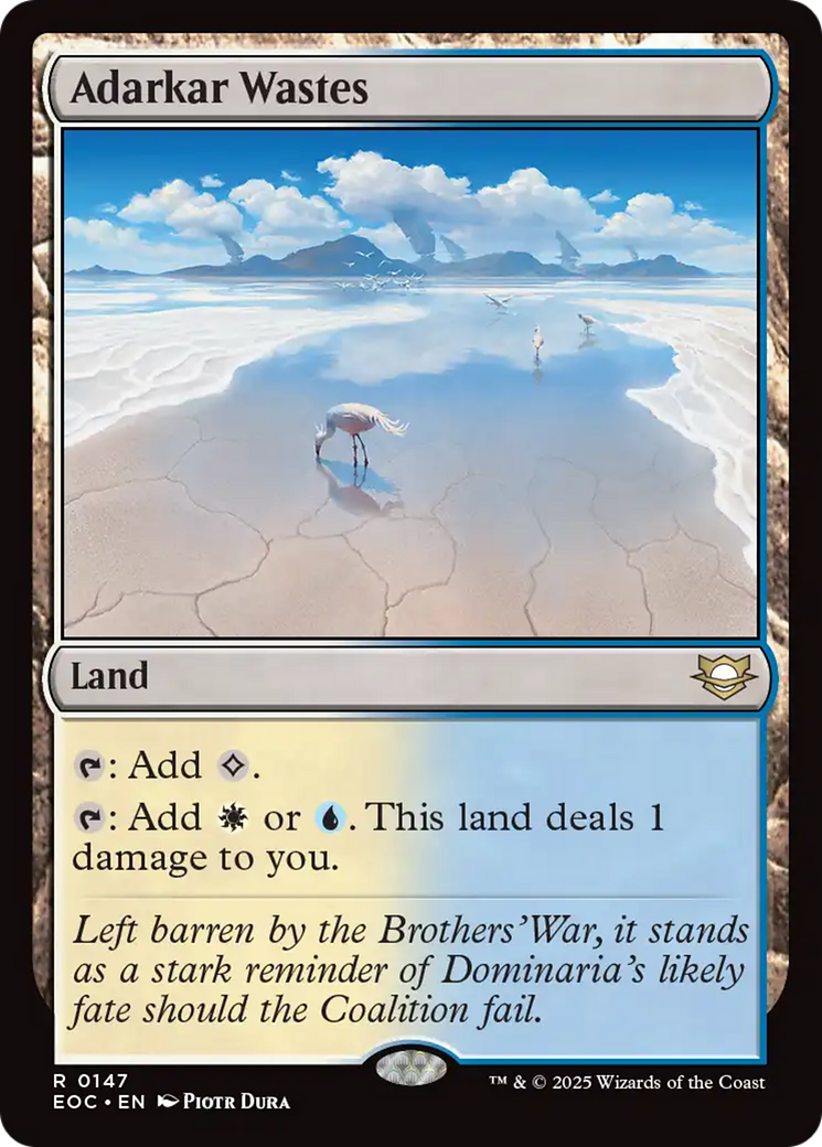 Adarkar Wastes [Edge of Eternities Commander] | I Want That Stuff Brandon