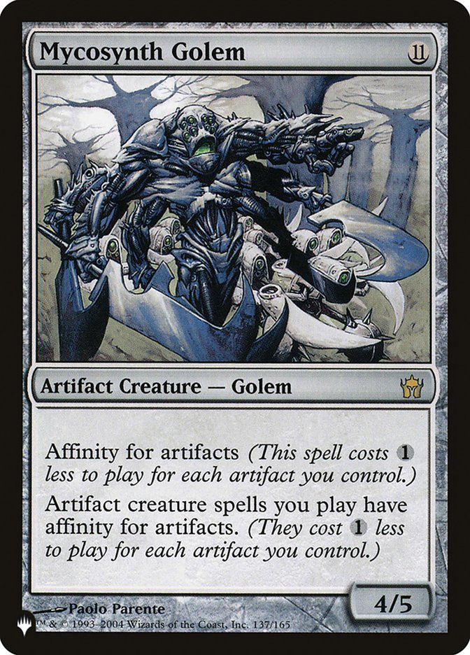 Mycosynth Golem [The List] | I Want That Stuff Brandon