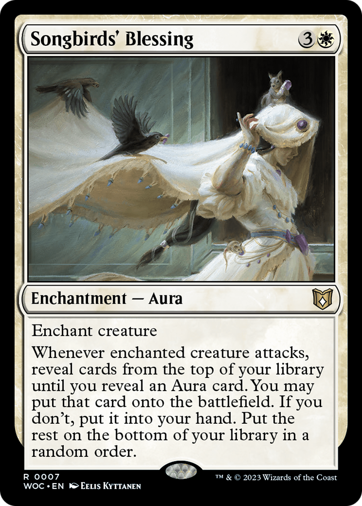 Songbirds' Blessing [Wilds of Eldraine Commander] | I Want That Stuff Brandon