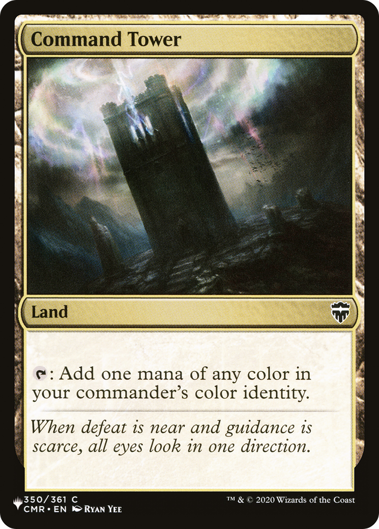 Command Tower (CMR) [The List] | I Want That Stuff Brandon