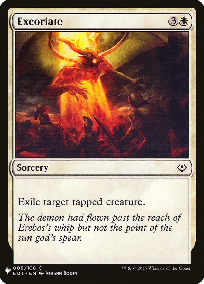 Excoriate [Mystery Booster] | I Want That Stuff Brandon