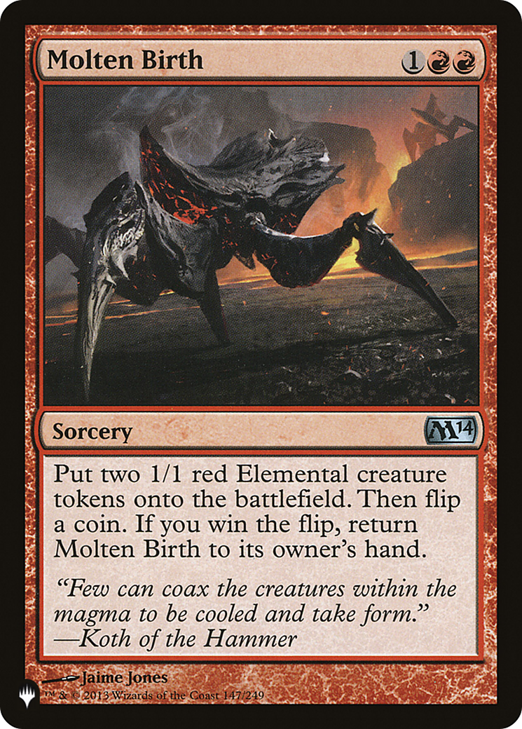 Molten Birth [The List] | I Want That Stuff Brandon