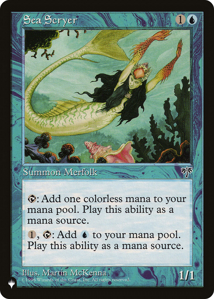 Sea Scryer [The List Reprints] | I Want That Stuff Brandon