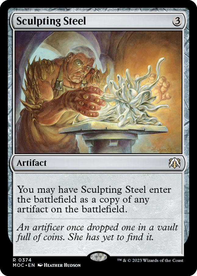 Sculpting Steel [March of the Machine Commander] | I Want That Stuff Brandon