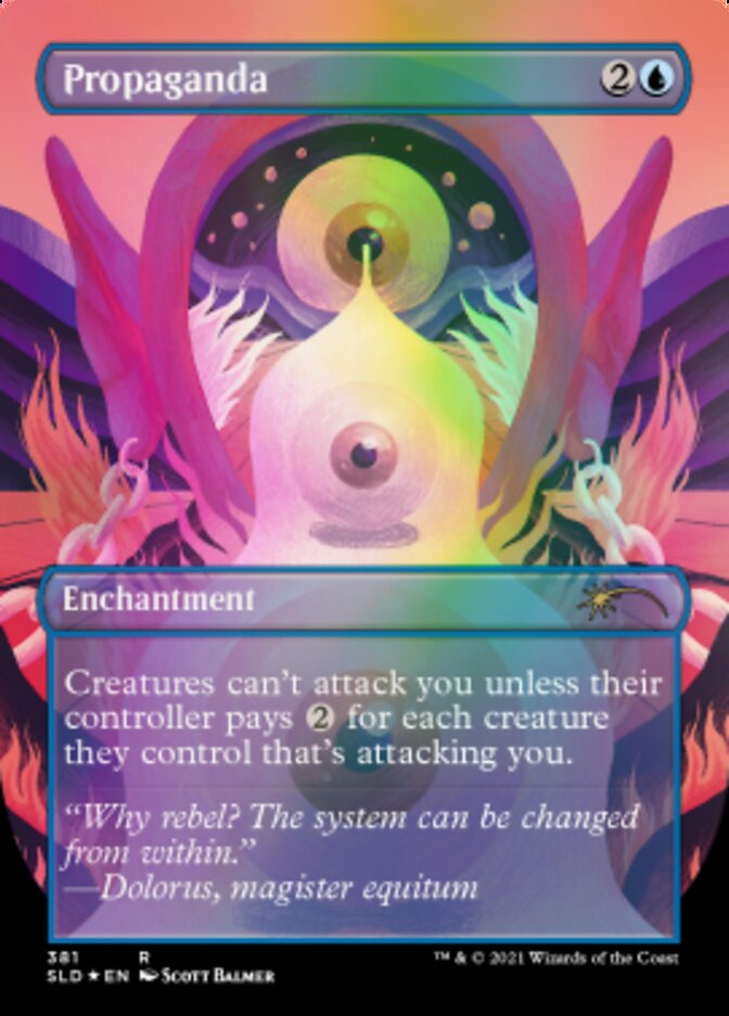 Propaganda // Propaganda (Borderless) [Secret Lair Drop Series] | I Want That Stuff Brandon
