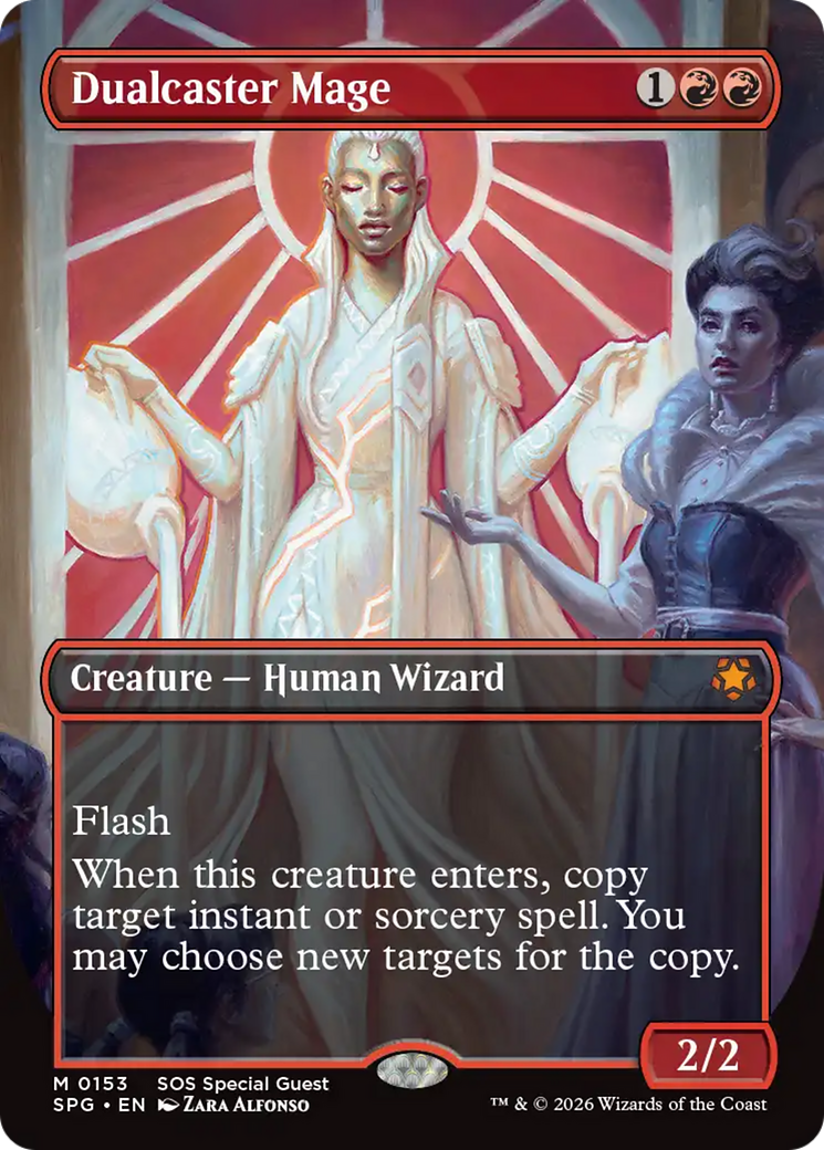 Dualcaster Mage (Borderless) [Secrets of Strixhaven Special Guests] | I Want That Stuff Brandon