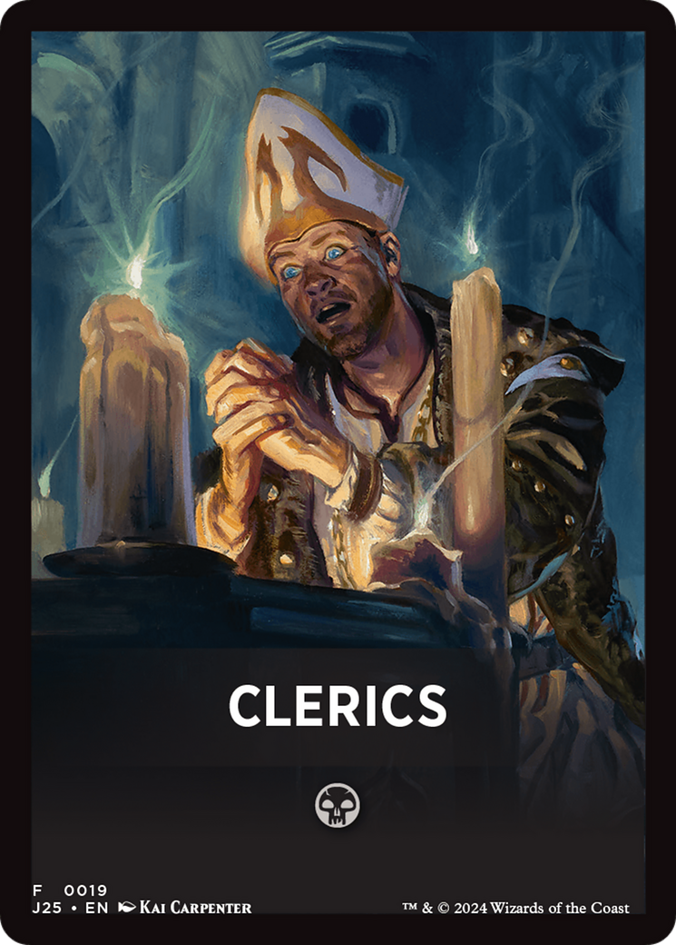 Clerics Theme Card [Foundations Jumpstart Front Cards] | I Want That Stuff Brandon