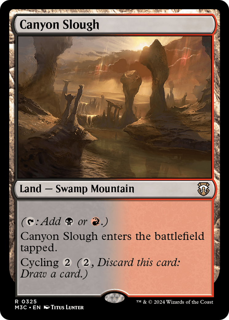 Canyon Slough [Modern Horizons 3 Commander] | I Want That Stuff Brandon