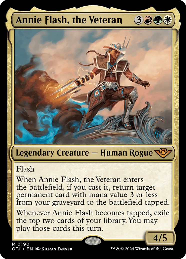 Annie Flash, the Veteran [Outlaws of Thunder Junction] | I Want That Stuff Brandon
