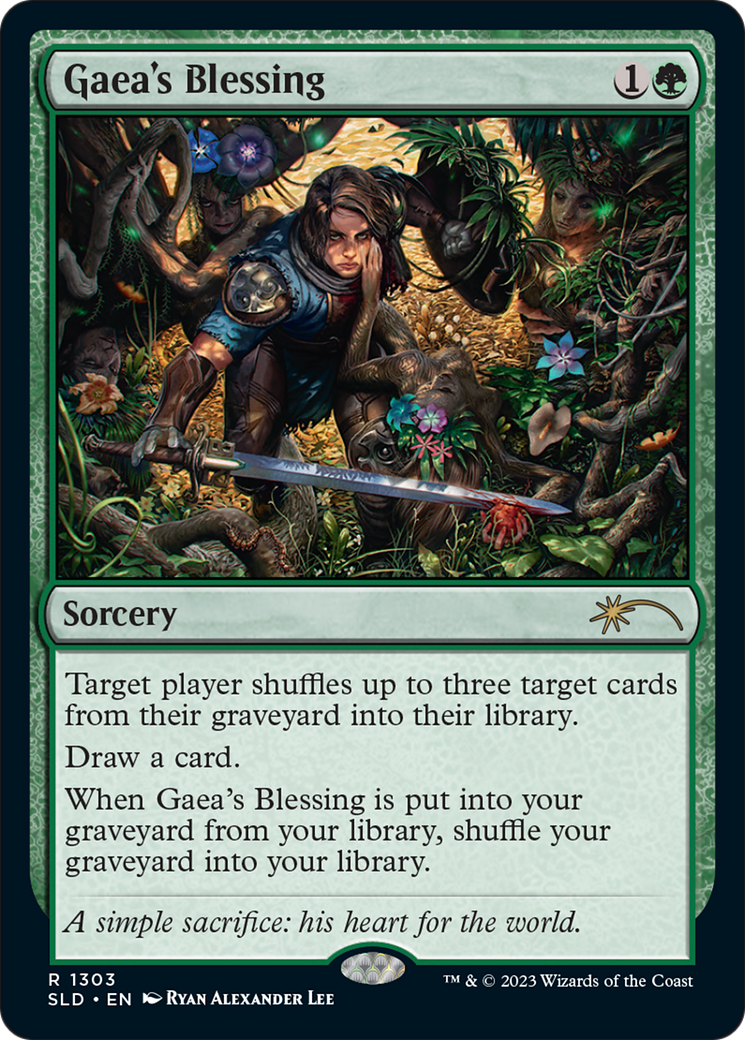 Gaea's Blessing [Secret Lair Drop Series] | I Want That Stuff Brandon