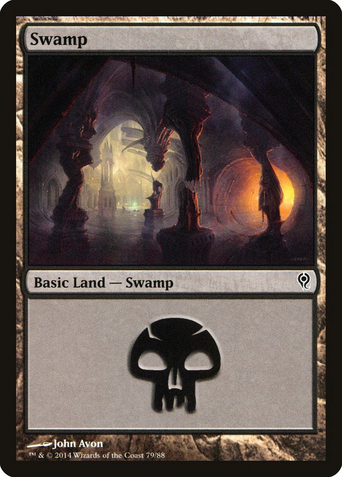 Swamp (79) [Duel Decks: Jace vs. Vraska] | I Want That Stuff Brandon