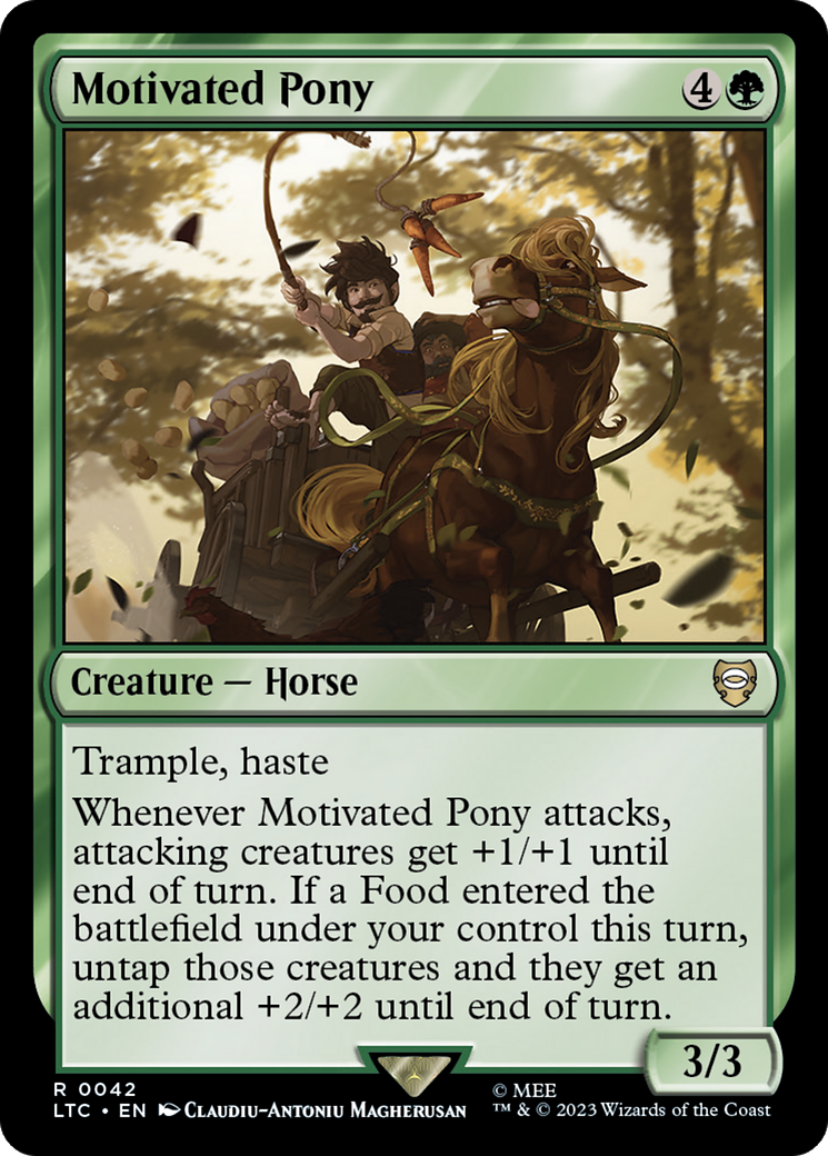 Motivated Pony [The Lord of the Rings: Tales of Middle-Earth Commander] | I Want That Stuff Brandon