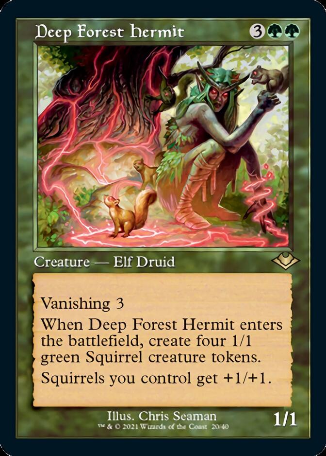 Deep Forest Hermit (Retro Foil Etched) [Modern Horizons 2] | I Want That Stuff Brandon