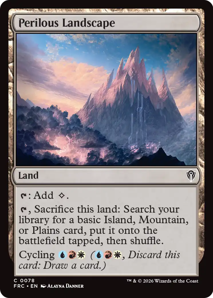 Perilous Landscape [Reality Fracture Commander] | I Want That Stuff Brandon