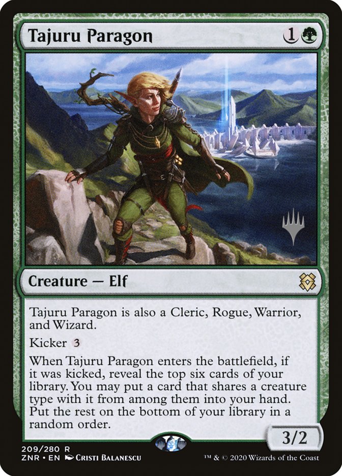 Tajuru Paragon (Promo Pack) [Zendikar Rising Promos] | I Want That Stuff Brandon