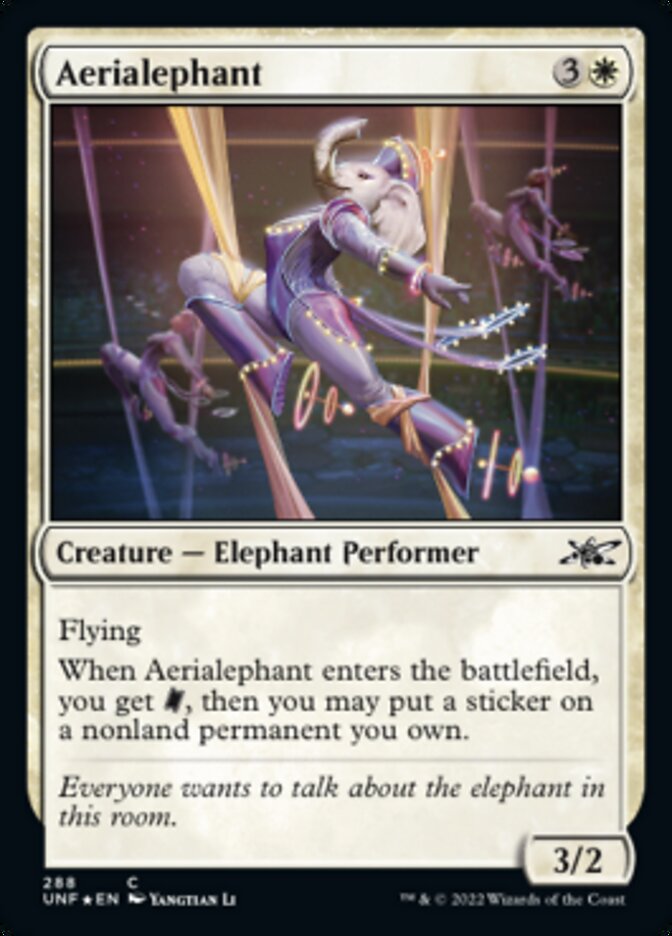 Aerialephant (Galaxy Foil) [Unfinity] | I Want That Stuff Brandon