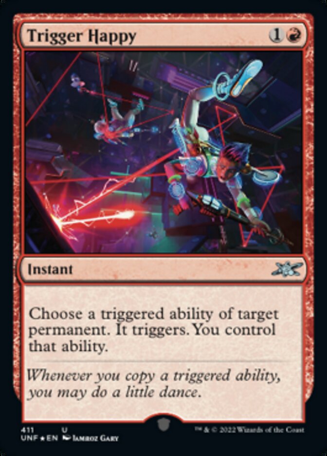 Trigger Happy (Galaxy Foil) [Unfinity] | I Want That Stuff Brandon