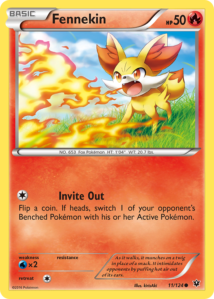 Fennekin (11/124) [XY: Fates Collide] | I Want That Stuff Brandon