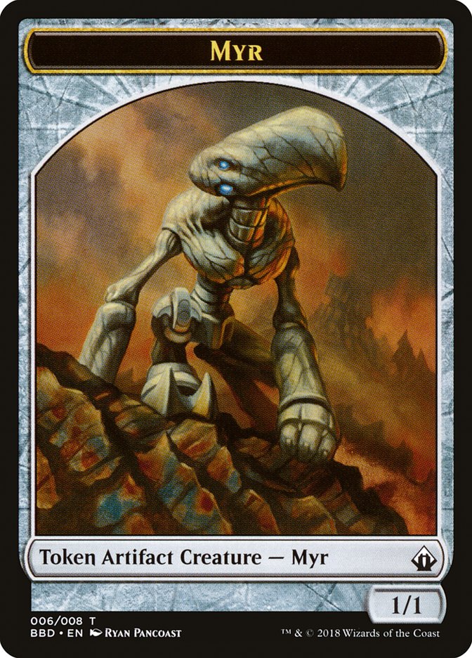 Myr Token [Battlebond Tokens] | I Want That Stuff Brandon