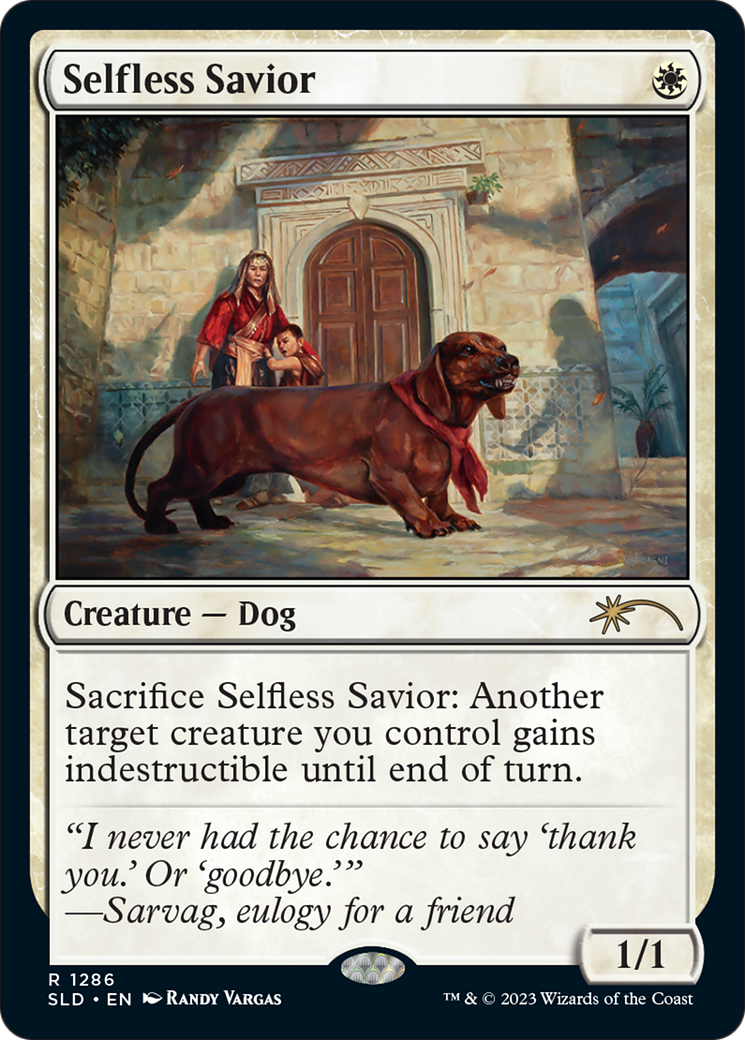 Selfless Savior [Secret Lair Drop Series] | I Want That Stuff Brandon