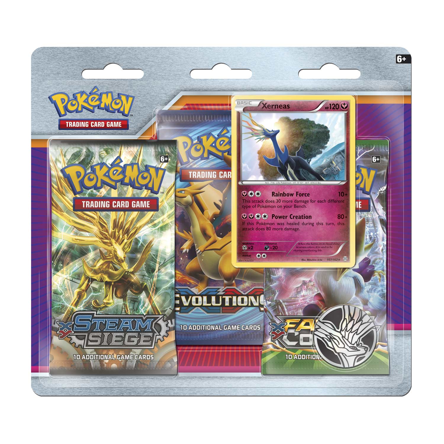 XY - 3-Pack Blister (Xerneas) | I Want That Stuff Brandon