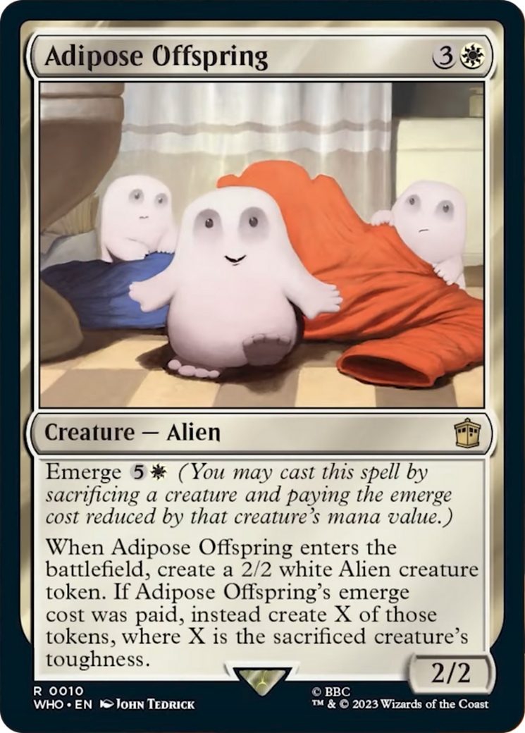 Adipose Offspring [Doctor Who] | I Want That Stuff Brandon