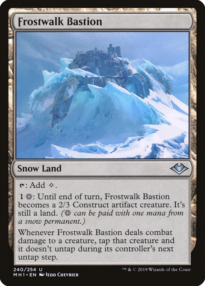 Frostwalk Bastion [Modern Horizons] | I Want That Stuff Brandon