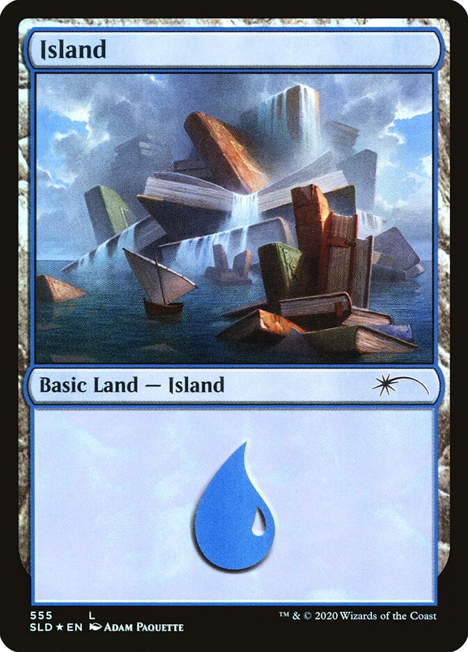 Island (Well Read) (555) [Secret Lair Drop Promos] | I Want That Stuff Brandon