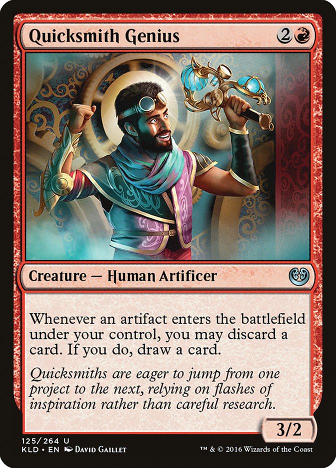 Quicksmith Genius [Kaladesh] | I Want That Stuff Brandon