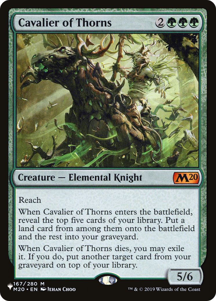 Cavalier of Thorns [The List] | I Want That Stuff Brandon