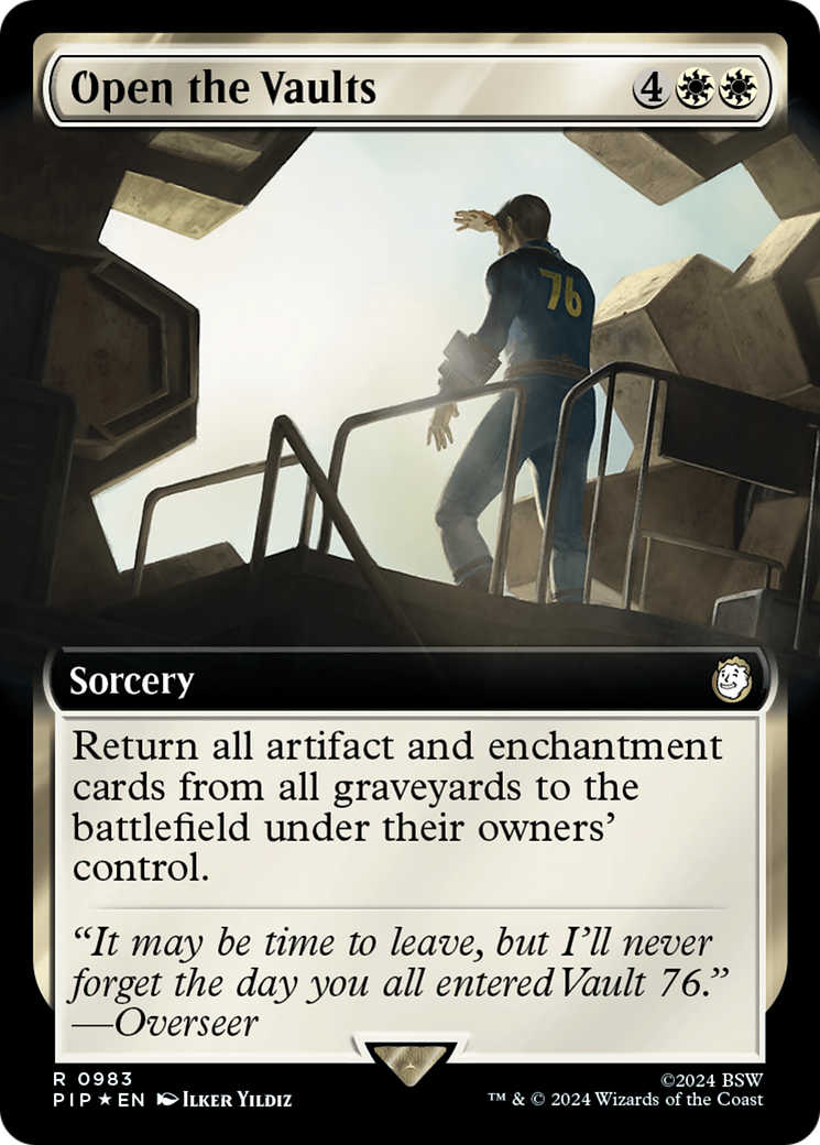 Open the Vaults (Extended Art) (Surge Foil) [Fallout] | I Want That Stuff Brandon