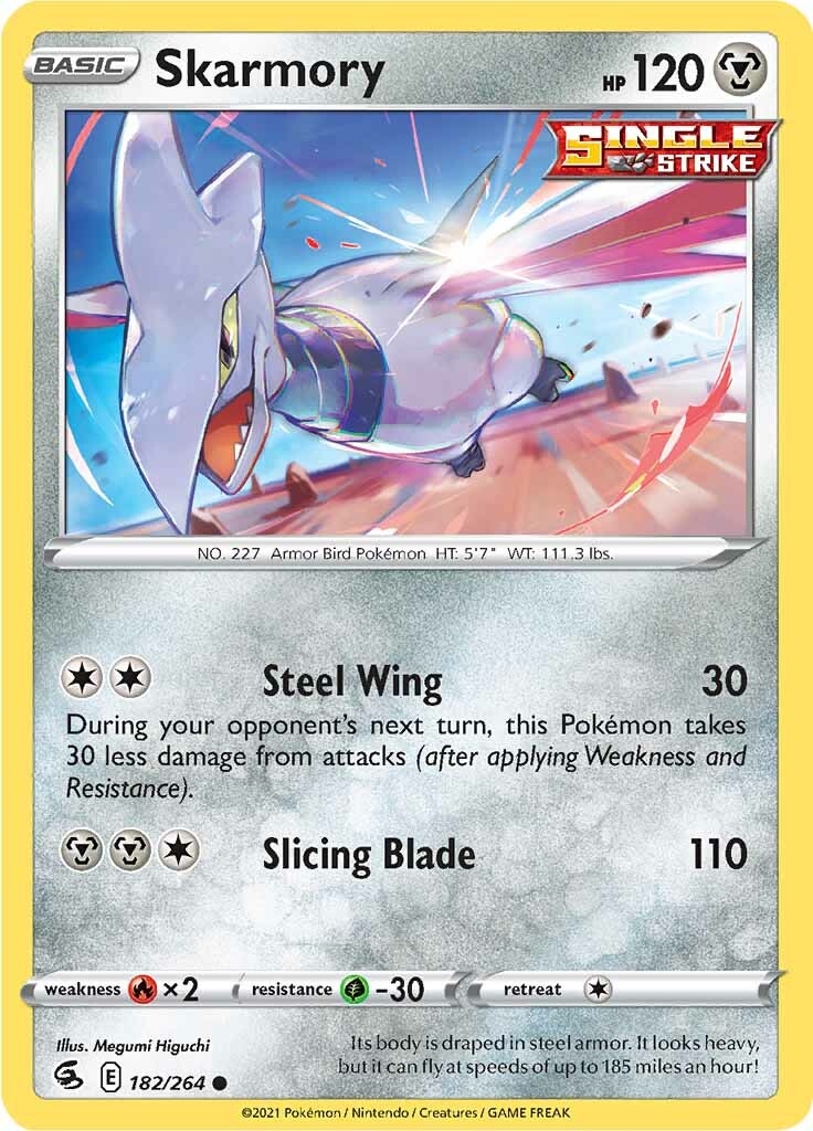 Skarmory (182/264) [Sword & Shield: Fusion Strike] | I Want That Stuff Brandon