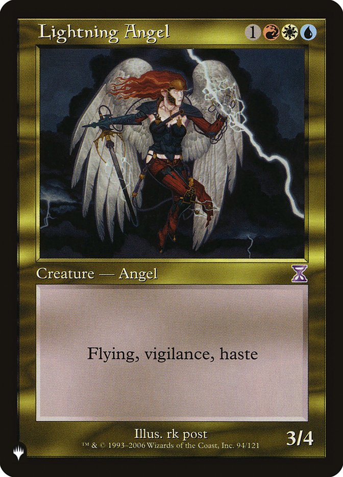 Lightning Angel [The List] | I Want That Stuff Brandon