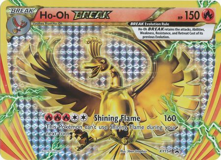 Ho-Oh BREAK (XY154) (Jumbo Card) [XY: Black Star Promos] | I Want That Stuff Brandon