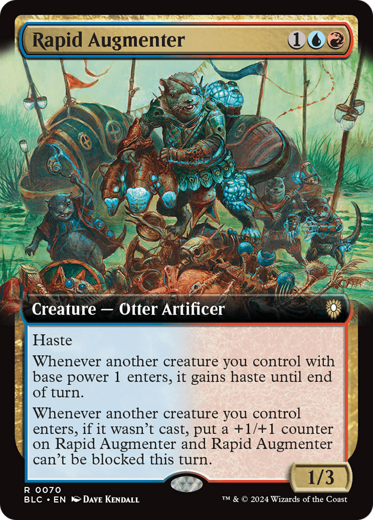 Rapid Augmenter (Extended Art) [Bloomburrow Commander] | I Want That Stuff Brandon