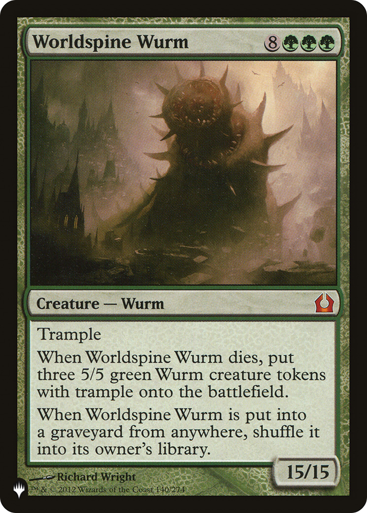 Worldspine Wurm [The List] | I Want That Stuff Brandon