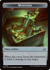 Robot // Munitions Double-Sided Token [Edge of Eternities Tokens] | I Want That Stuff Brandon