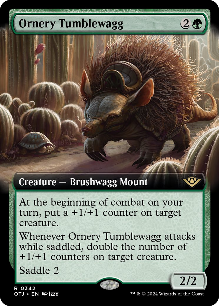 Ornery Tumblewagg (Extended Art) [Outlaws of Thunder Junction] | I Want That Stuff Brandon