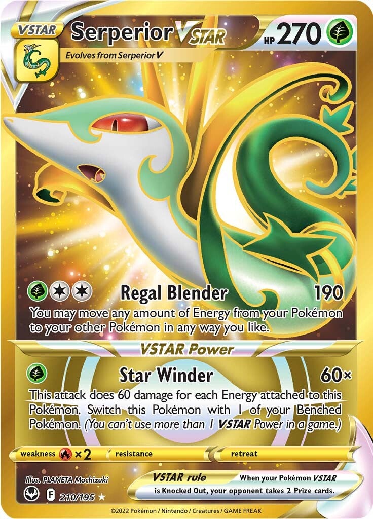 Serperior VSTAR (210/195) [Sword & Shield: Silver Tempest] | I Want That Stuff Brandon