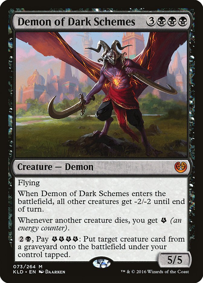 Demon of Dark Schemes [Kaladesh] | I Want That Stuff Brandon