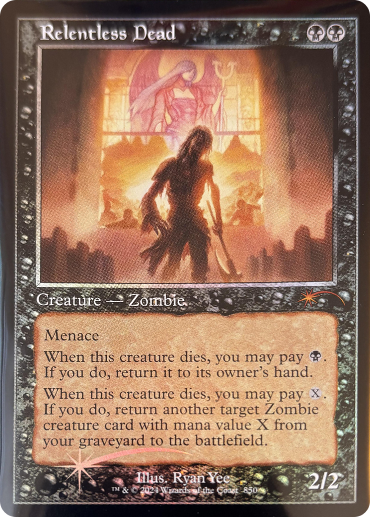 Relentless Dead (Retro Frame) [Secret Lair Drop Series] | I Want That Stuff Brandon