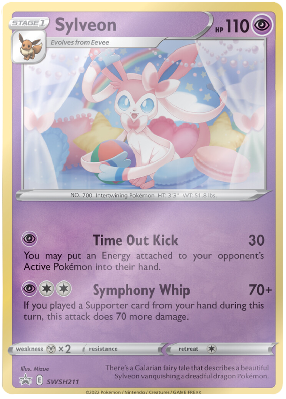 Sylveon (SWSH211) [Sword & Shield: Black Star Promos] | I Want That Stuff Brandon