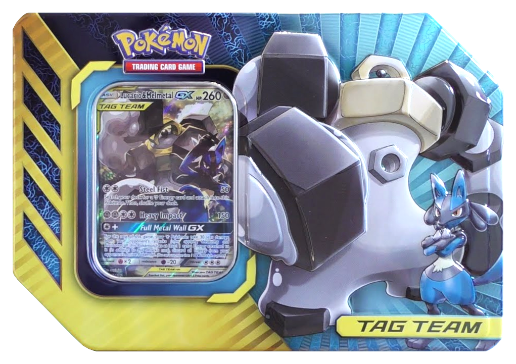 Power Partnership Tin (Lucario & Melmetal GX) | I Want That Stuff Brandon