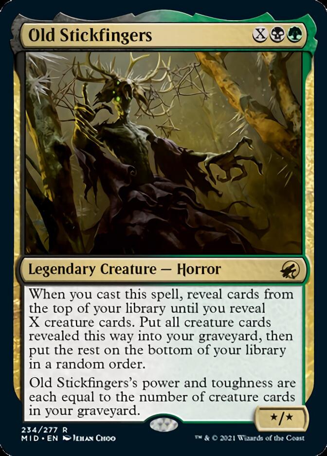 Old Stickfingers [Innistrad: Midnight Hunt] | I Want That Stuff Brandon