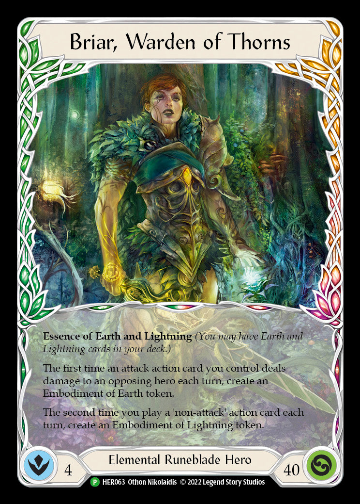 Briar, Warden of Thorns [HER063] (Promo)  Cold Foil | I Want That Stuff Brandon