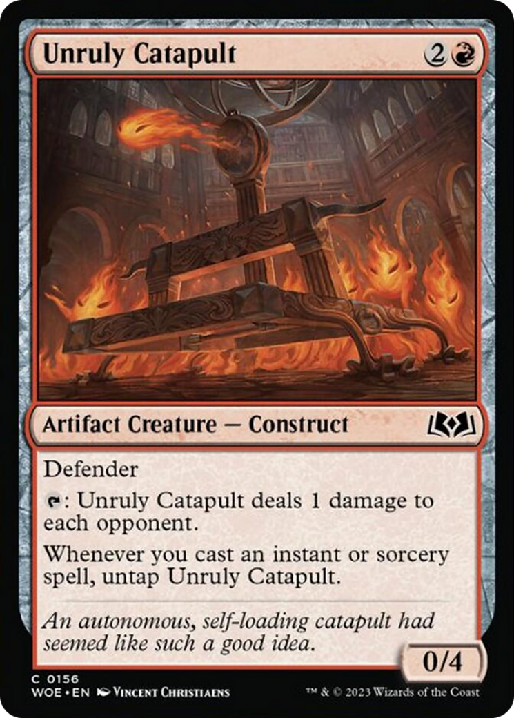 Unruly Catapult [Wilds of Eldraine] | I Want That Stuff Brandon