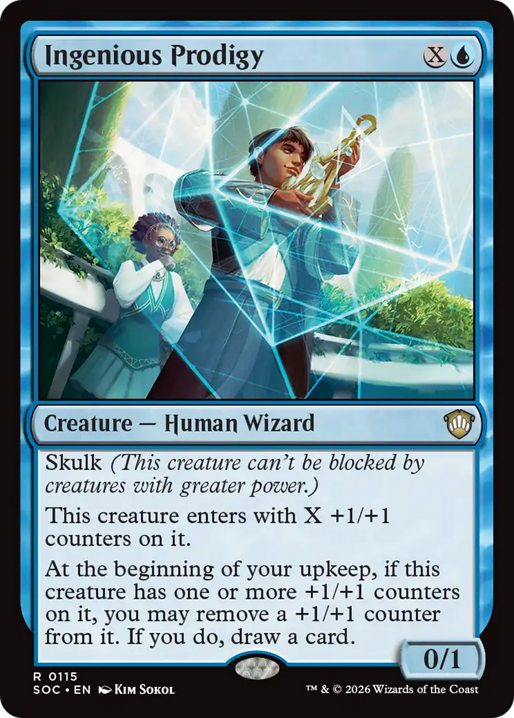 Ingenious Prodigy [Secrets of Strixhaven Commander] | I Want That Stuff Brandon