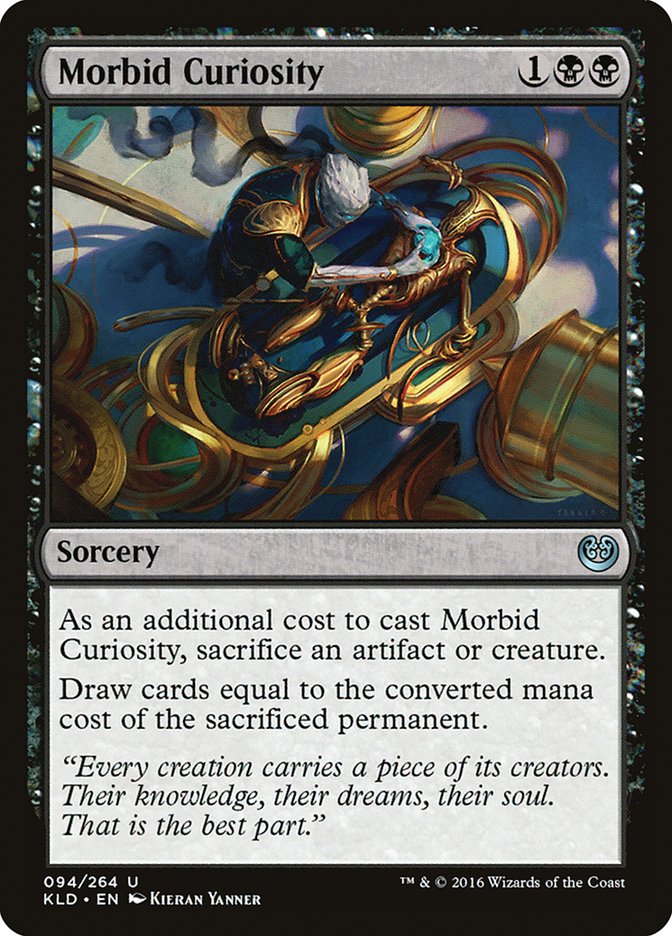 Morbid Curiosity [Kaladesh] | I Want That Stuff Brandon