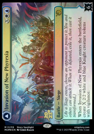 Invasion of New Phyrexia // Teferi Akosa of Zhalfir [March of the Machine Prerelease Promos] | I Want That Stuff Brandon