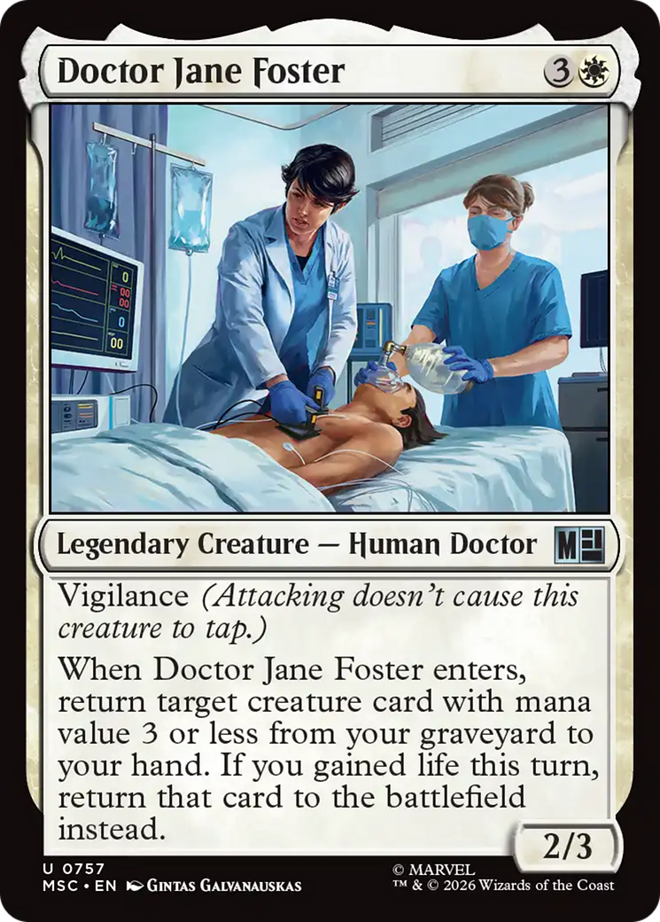 Doctor Jane Foster [Marvel Super Heroes Commander] | I Want That Stuff Brandon